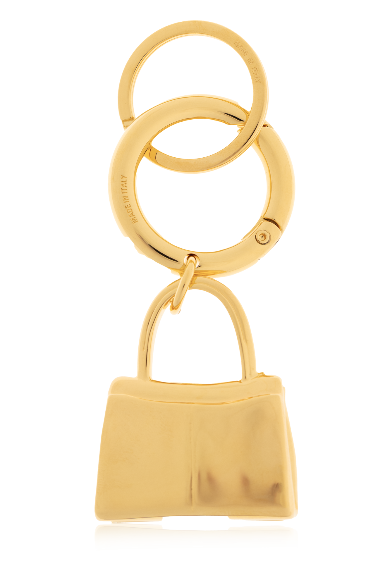 Gold Brass keychain Balenciaga - Vitkac AS